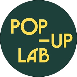 Logo de Pop-up Lab Espace coworking et événementiel. 