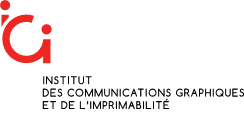 Logo de Institut des communications graphiques et de l'imprimabilité.