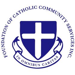 Logo de Fondation des services communautaires catholiques. 