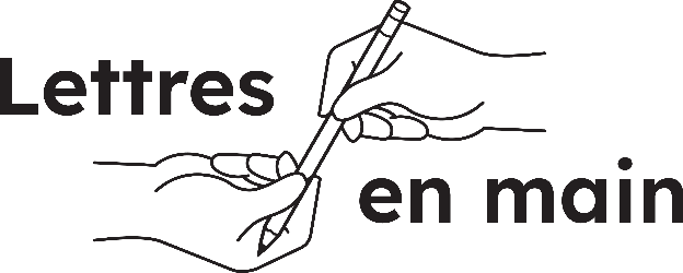 Logo de Lettres en main. 