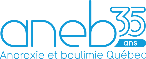 Logo de Anorexie et boulimie Québec. 
