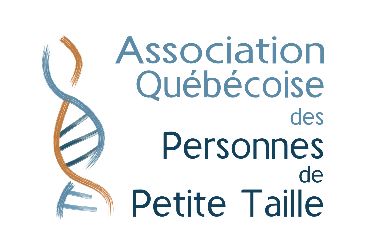 Logo de Association québécoise des personnes de petite taille.